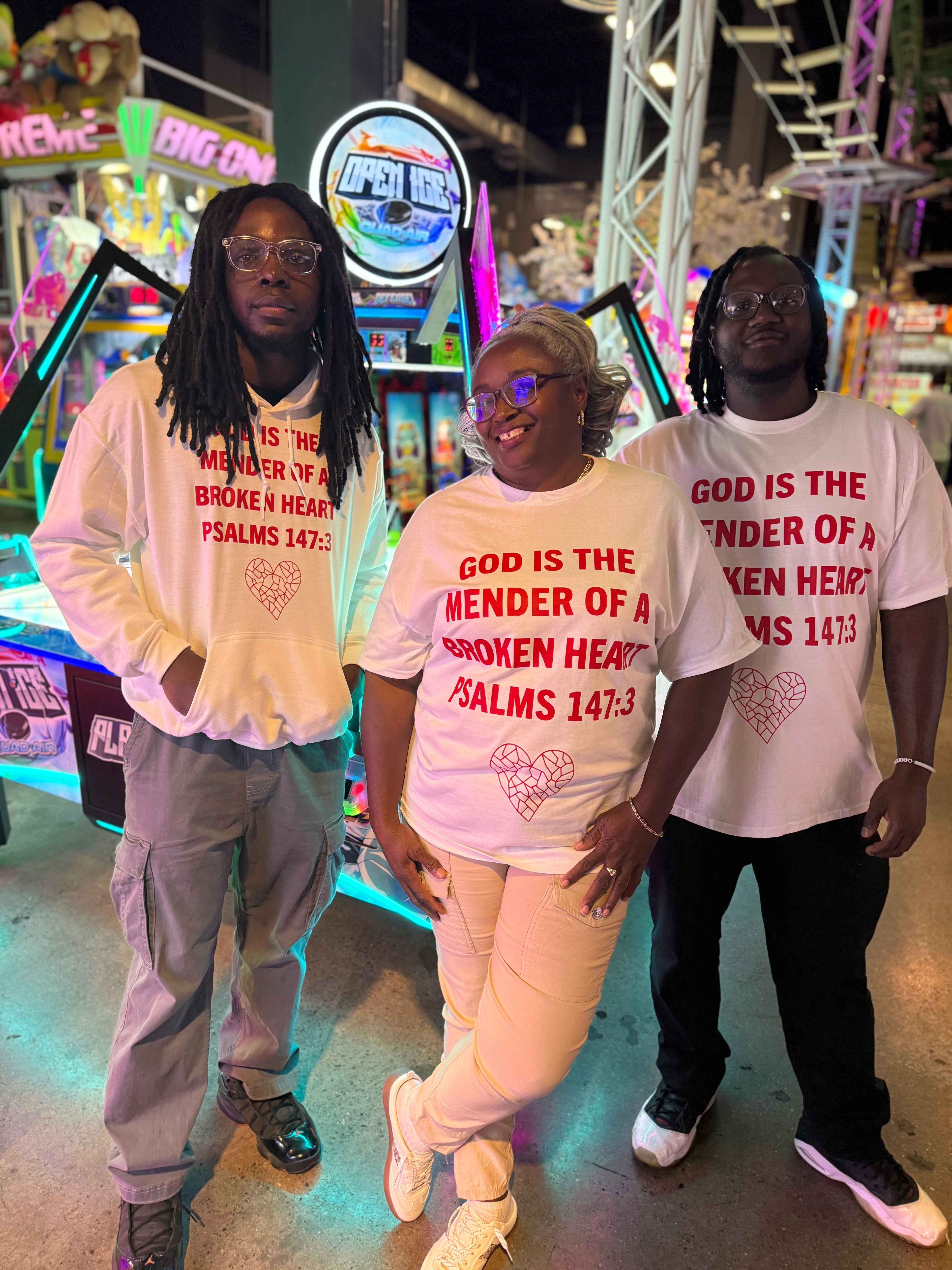 God Is The Mender Of A Broken Heart Shirt