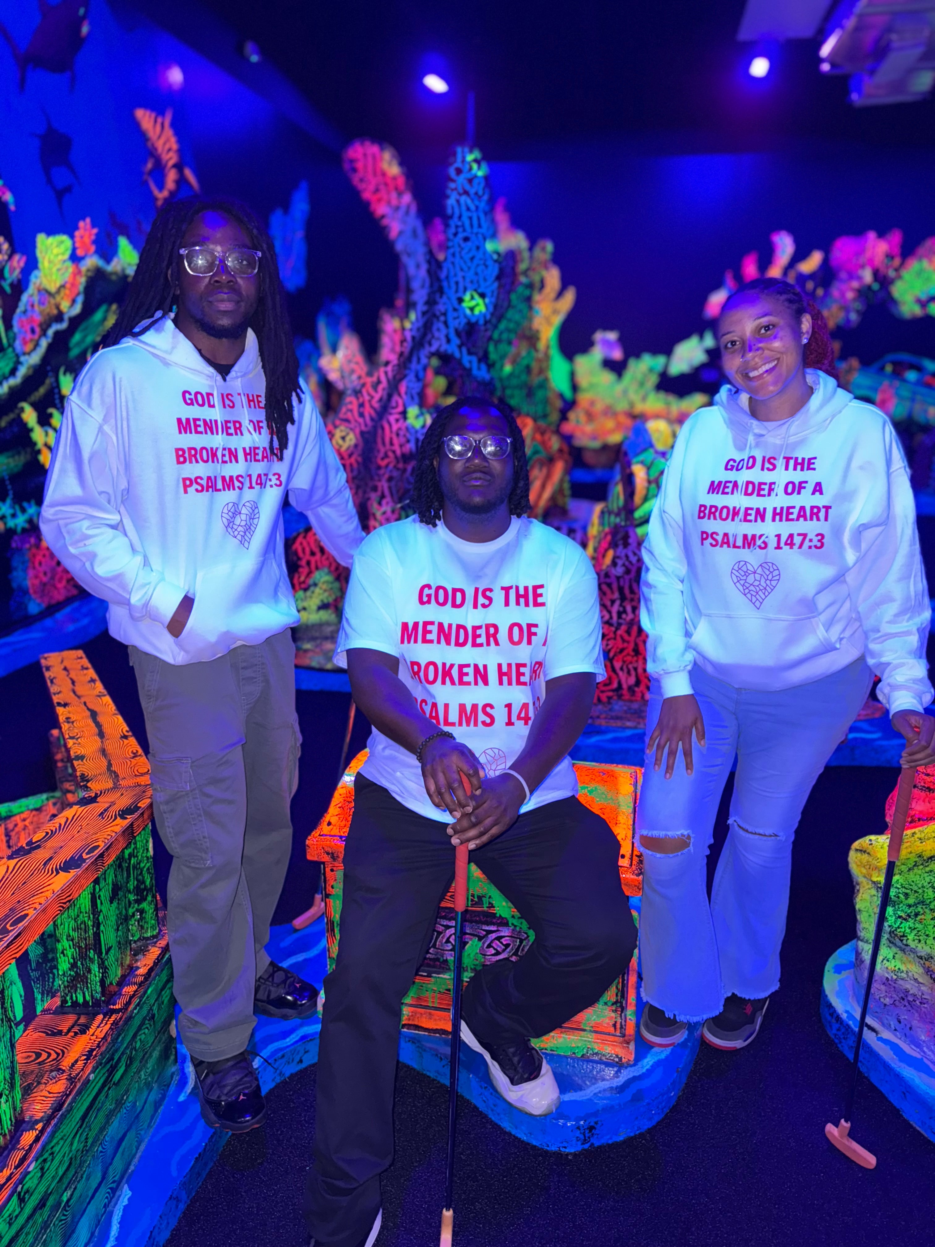 God Is The Mender Of A Broken Heart Hoodie