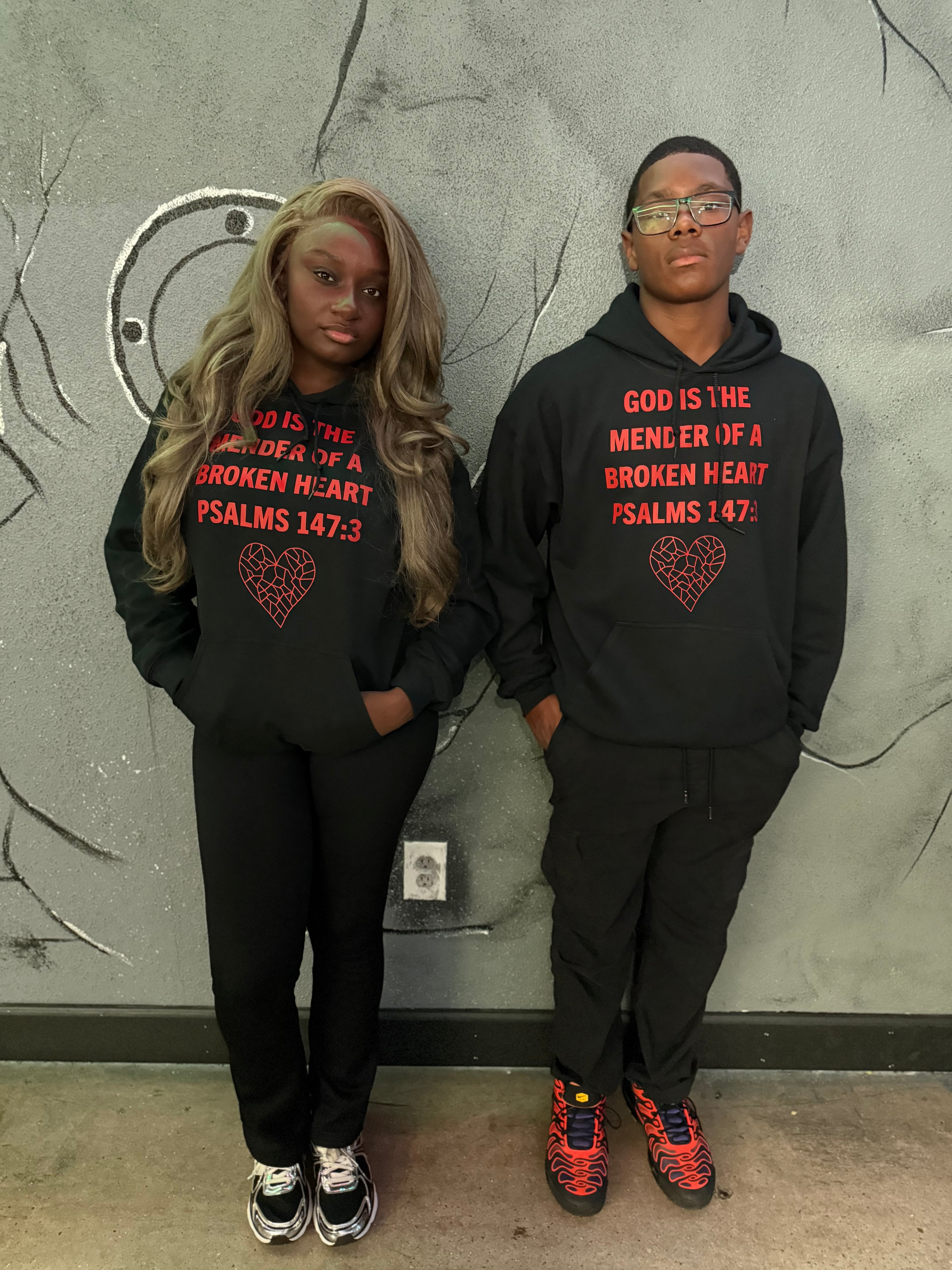 God Is The Mender Of A Broken Heart Hoodie